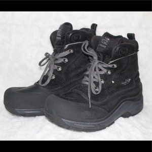 Boys north face snow boots 7
